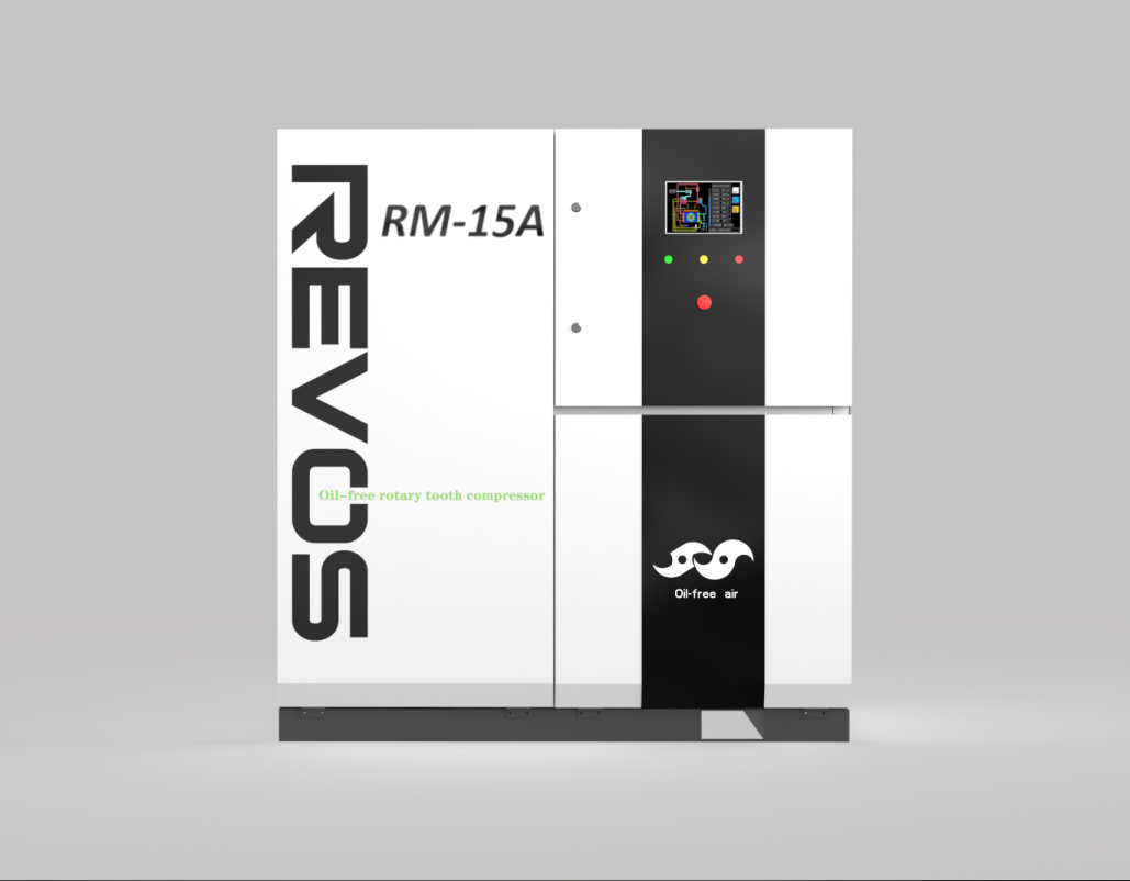 无油旋齿压缩机