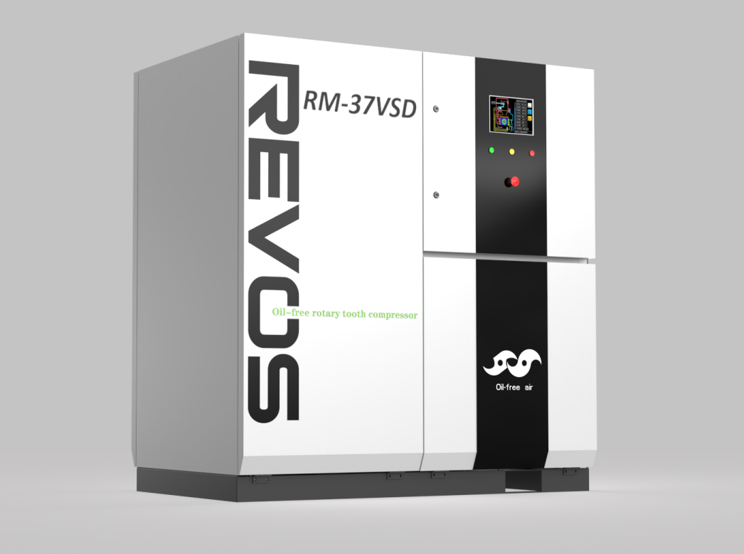 无油旋齿压缩机