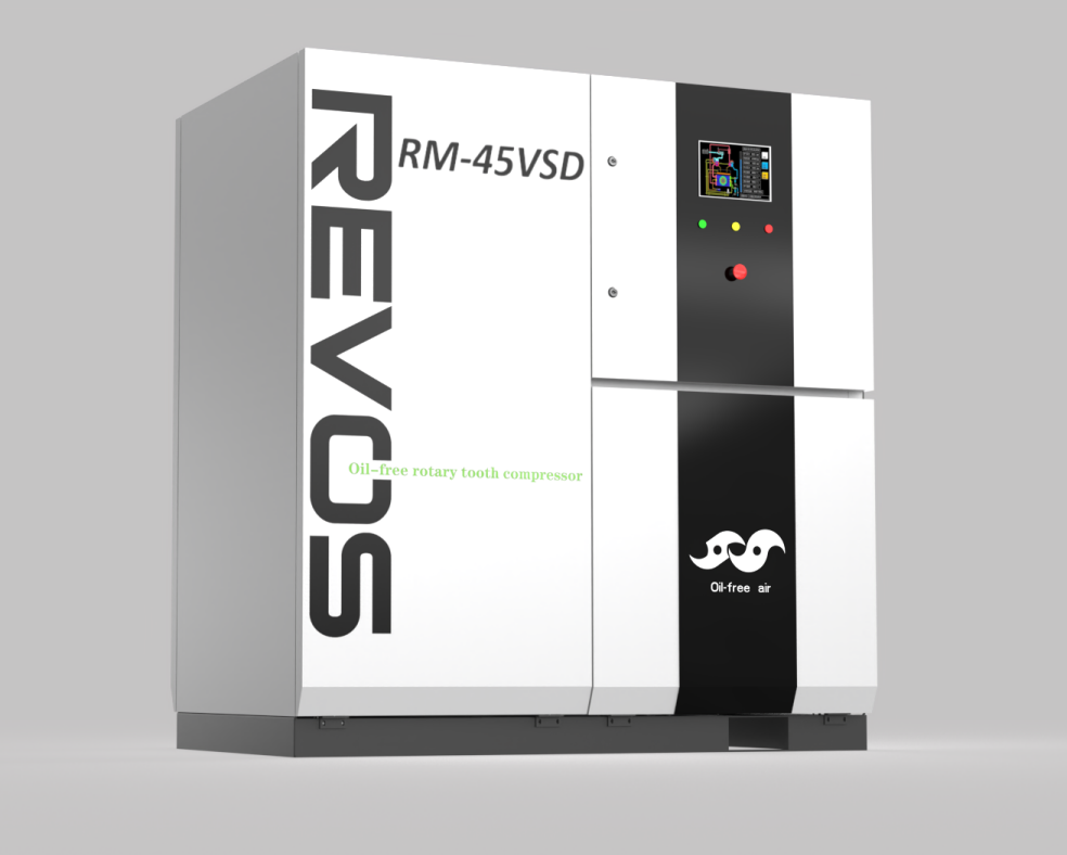 无油旋齿压缩机